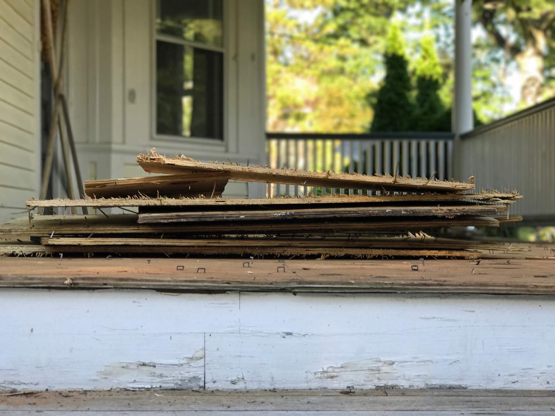 No. 139 Maplewood Ave Porch Restoration