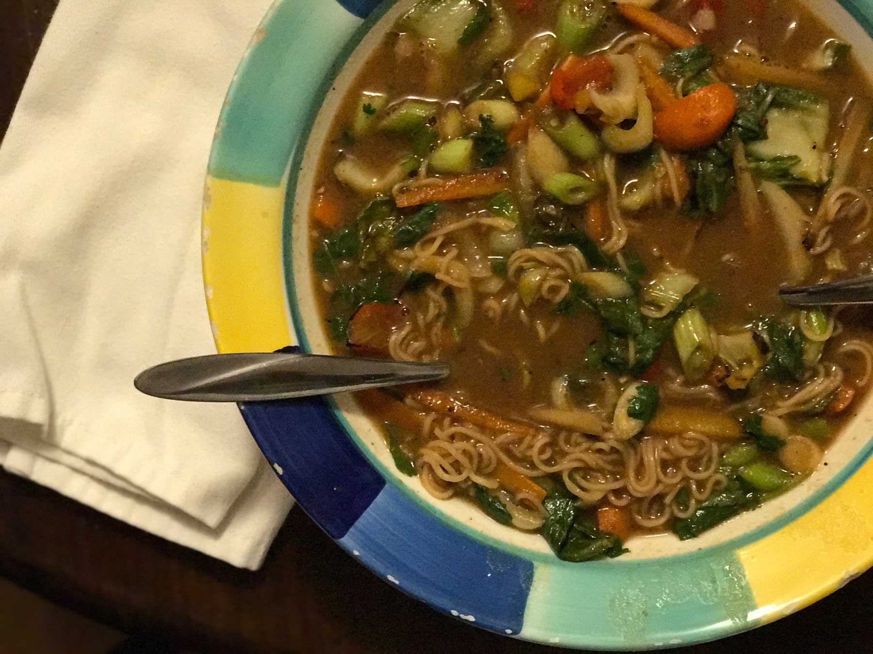 Spicy Asian Noodle Soup